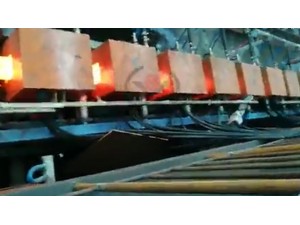 6000KW法蘭軋制鋼坯感應加熱爐